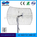 high gain 22dbi GSM grid parabolic antenna for signal projector and signal receiver